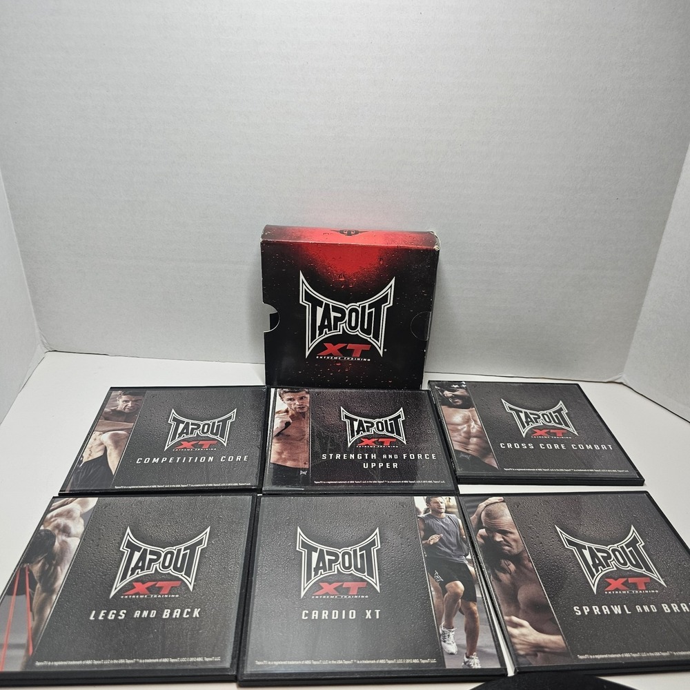 Tap Out XT Extreme Training DVD Set  MMA Fitness Workout